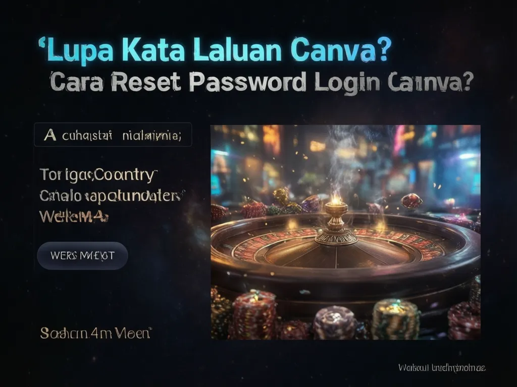 Panduan Reset Password Login Canva